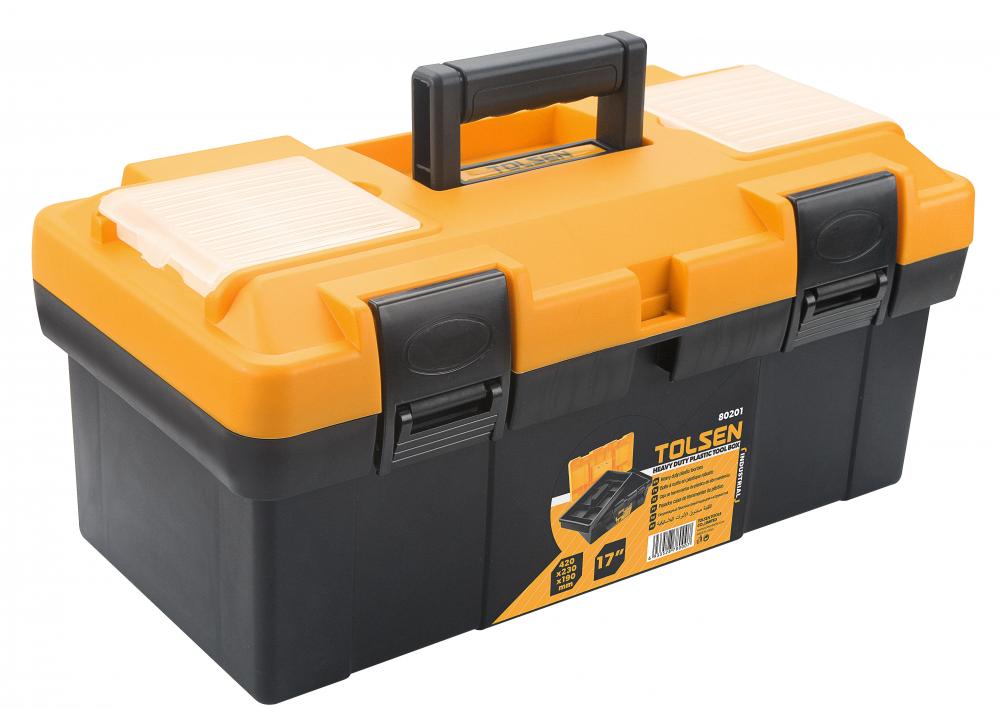 Cutie din plastic pentru unelte pentru conditii dificile 420x230x190 mm, Industrial