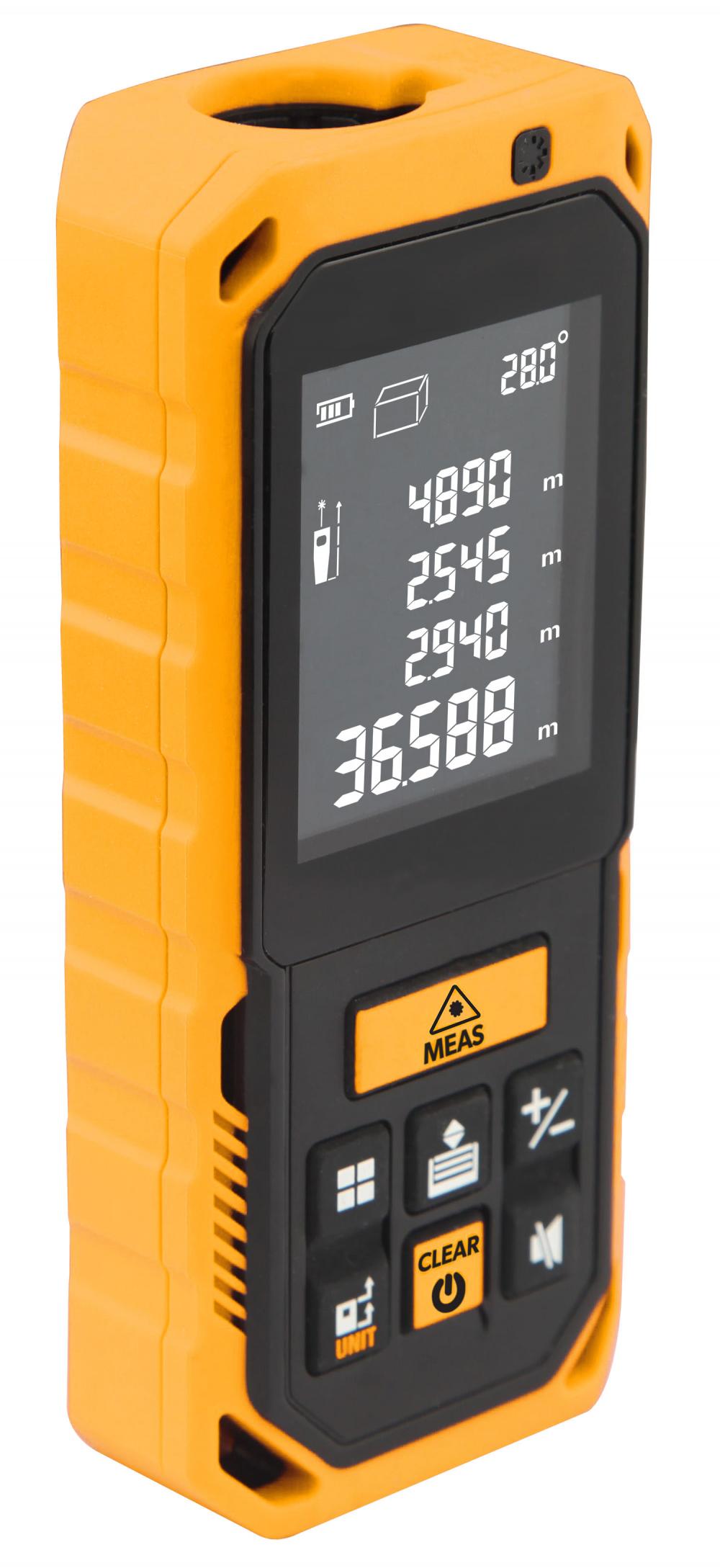 Aparat de masurare la distanta laser 0,2 ~ 80 m, anti shock, IP65, incarcare, USB-C (Industrial)